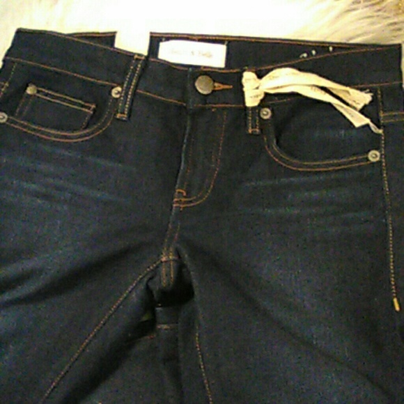 ANTHROPOLOGIE mini flare boot flap Pocket Jeans- NEW - Picture 5 of 5